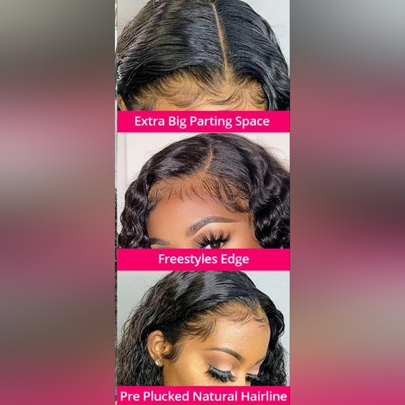 Human Hair Lace Front Wig - Picture 2 of 4